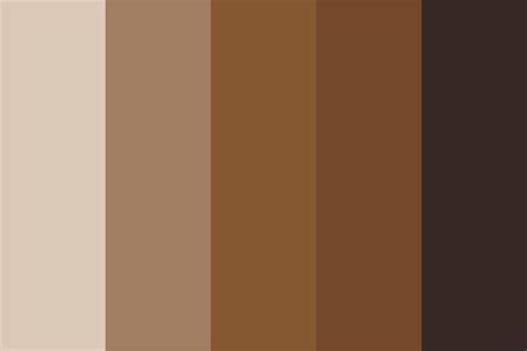 Natural Browns Color Palette Inspiração De Cores Cores Paleta De Cores