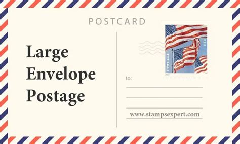 Large Envelope Postage How Many Stamps Do I Need