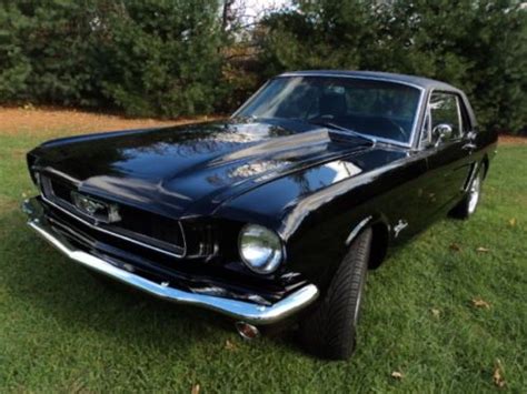 Find Used 1965 Mustang Pro Touring 4 Speed Supercharged 302 Black 65 66