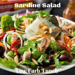 Sardines come packed in water, oil, tomato juice, and other liquids in a tin can. Easy Sardine Salad - Keto/Low Carb Lunch