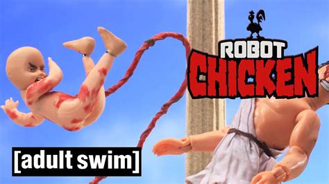 Robot Chicken Spartacus Baby Fight Adult Swim Uk Youtube