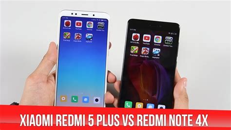 Popular xiaomi redmi 5 comparisons. So sánh Xiaomi Redmi 5 Plus vs Redmi Note 4x : Bạn chọn ...
