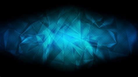 Dark Blue Glossy Polygonal Motion Background Seamless