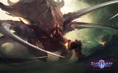 Starcraft Ii Heart Of The Swarm Full Hd Wallpaper And Background Image 1920x1200 Id 393488