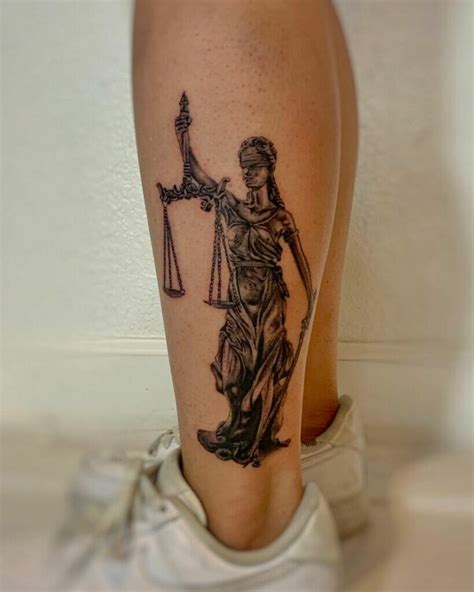 101 Best Lady Justice Tattoo Ideas You Have To See To Believe Outsons
