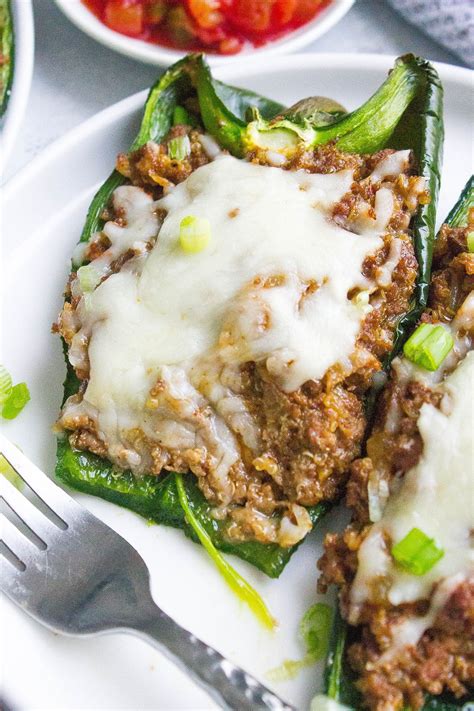 beef stuffed poblano peppers kathryn s kitchen