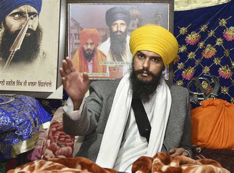 Sikh Separatist Leader Amritpal Singh Is Arrested In India Digis Mak