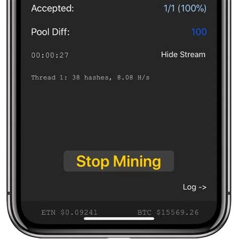 You can increase or decrease the app's thread count (i.e., the number of processor cores it'll use to mine coins). Can you mine Bitcoin or other cryptocurrency on your phone ...