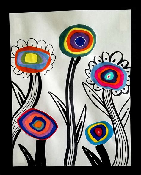 The Smartteacher Resource Kandinsky Flowers