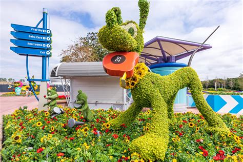 Tour The Topiary At The 2021 Taste Of Epcot International Flower And Garden Festival Orlando Lanes