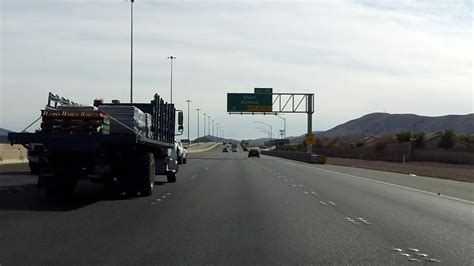 Interstate 15 Nevada Exits 33 To 25 Southbound Youtube