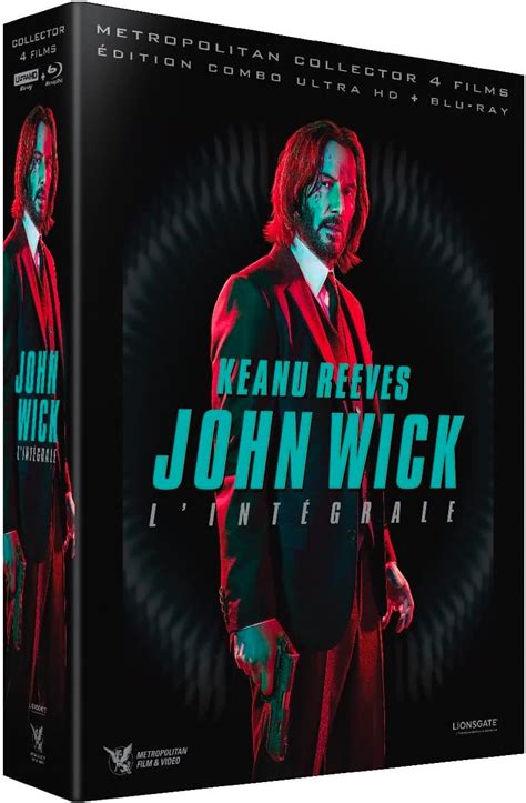 John Wick Les Chapitres Dition Collector Limit E Blu Ray K