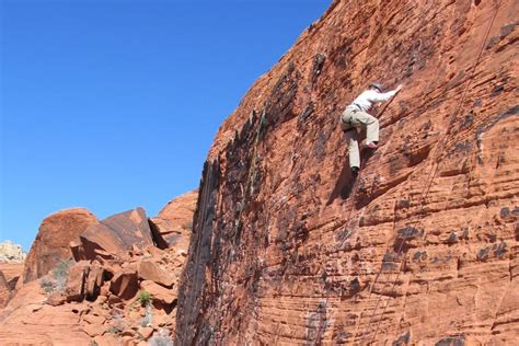 Learn To Climb In Red Rock The Mountain Guides