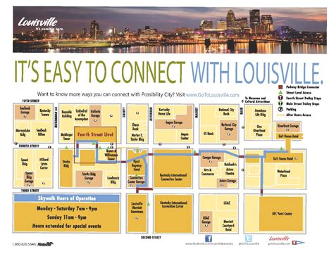 Downtown Map Of Louisville Ky