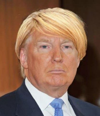 An image showing donald trump without his signature hairpiece and makeup outside his lavish estate have surfaced on social media. STRENGTH FIGHTER™: WWE Hall Of Famer Donald Trump