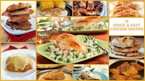 Just load up the appliance with chopped potatoes, carrots, and onions, lay chicken on top, and leave to cook all day long. 10 Quick and Easy Chicken Recipes | RecipeLion.com