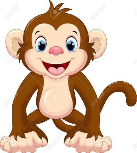 Cute Monkey Cartoon Ad Cute Monkey Cartoon Cartoon Monkey