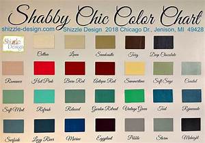 Color Chart Old Town Paints Shabby Chic Color Reference Shabby Chic