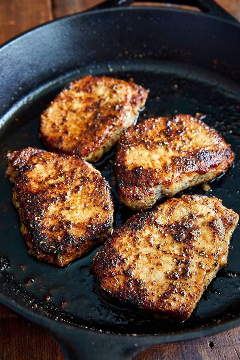 We make these pork chops when we want a quick meal the entire family will enjoy, picky eaters included! Delicious, tender and juicy pan-fried boneless pork chops ...