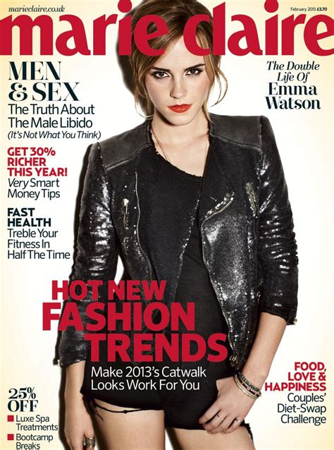 Twenty2 Blog Emma Watson On The Cover Of Marie Claire Uk February 2013
