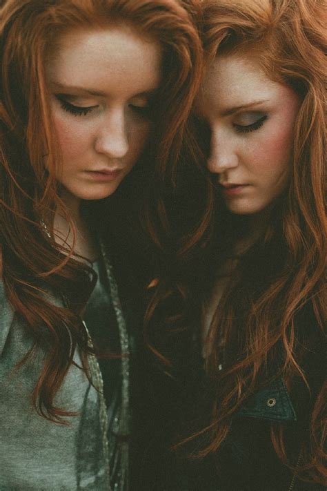 Twins Sisters Beautiful Red Hair Gorgeous Redhead Twin Photography