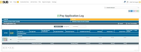 Import pay from '@service.pay' or var pay = require(@service.pay). Pay Application Log - eSUB Academy - eSUB Construction ...