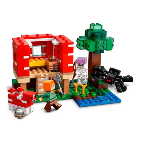 LEGO Minecraft Casa Cogumelo Autobrinca Online
