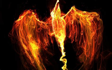 Fire Phoenix Bird Rising From The Ashes Phoenix Woman Pinterest