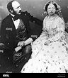 La regina Vittoria e il Principe Alberto nel 1854 Foto stock - Alamy
