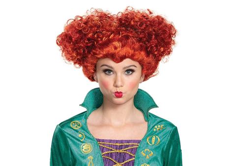 Adult Deluxe Disney Hocus Pocus Winifred Sanderson Halloween Wig
