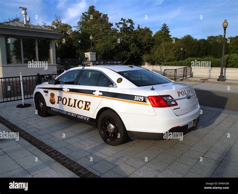 United States Secret Service Police Department Car Washington Dc Usa