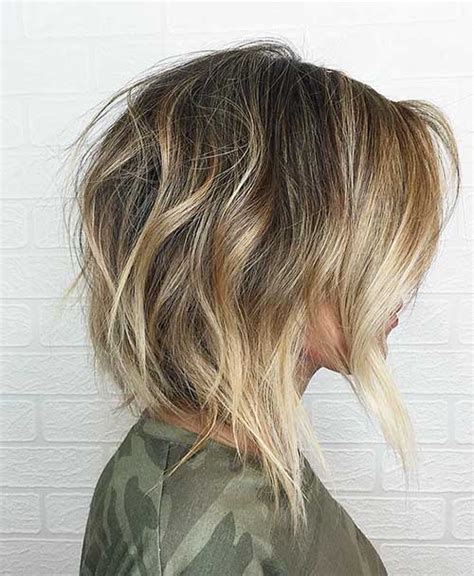 Pink balayage for short hairstyles. Latest Short Choppy Haircuts for Textured Style | Short ...