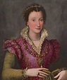 1570s Lady, probably Camilla Martelli de’Medici by Alesandro Allori ...