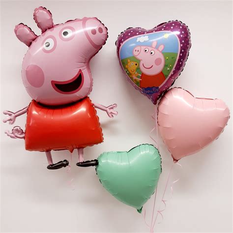 Peppa Pig Balloon Bunch Package Confetti Balloons