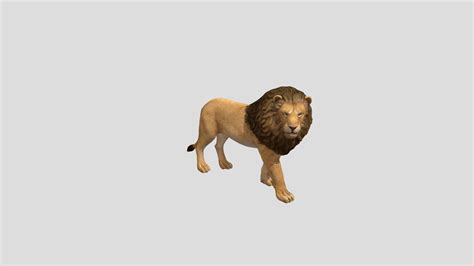 Lion Download Free 3d Model By Danieljibi F94d39b Sketchfab