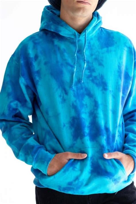 Blue Tie Dye Hoodie 1 Sports Sweatshirts Boys Hoodies Hooded