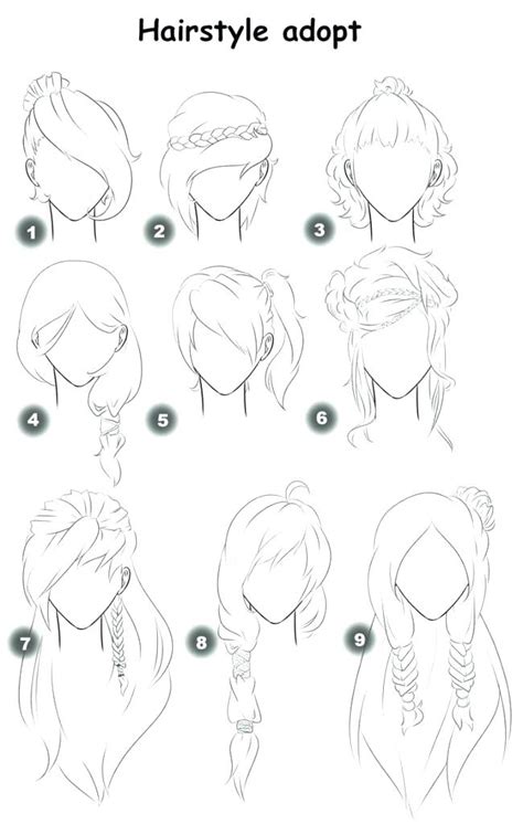 How To Draw A Anime Girl Step By Step For Beginners Easy
