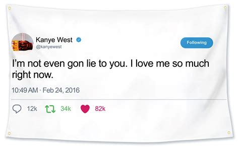 Kanye West Tweet Quote Wall Tapestry 3x5 Feet College Dorm Etsy