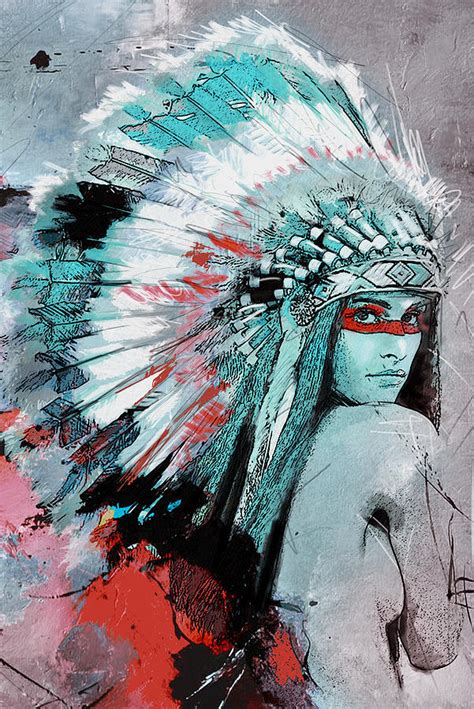 First Nations 005 C Painting By Corporate Art Task Force Fine Art America