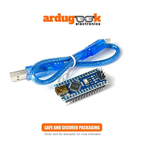 Arduino Nano R Atmega Smd Ch Soldered With Cable Shopee