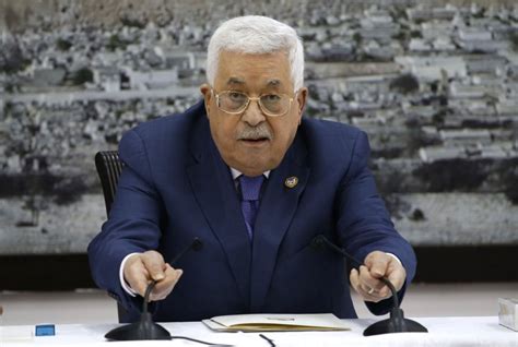 Mahmoud Abbas Says He Is Suspending All Agreements With Israel Middle