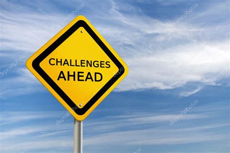 Challenges Ahead Road Sign Stock Photo By ©rangizzz 7809833