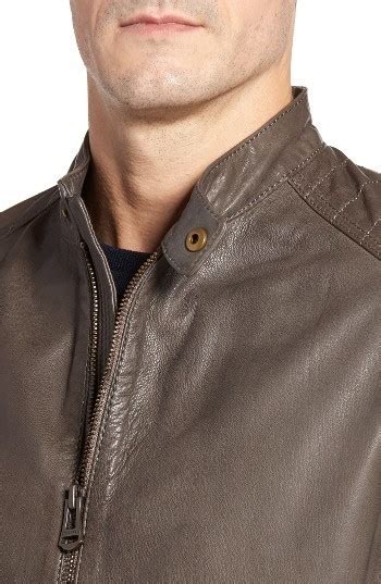 Cole Haan Washed Leather Moto Jacket 595 Nordstrom Lookastic