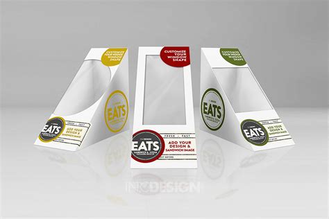 mock up template sandwich box and soda paper cup behance