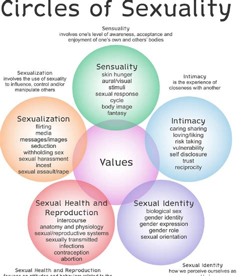 Figure 1 From The Circles Of Sexuality Promoting A Strengths Based Model Within Social Work