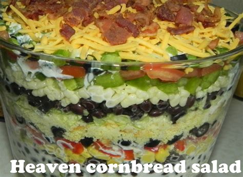 cornbread salad southern corn recipes recipe bread easy mayonnaise ounce grandmother cooking