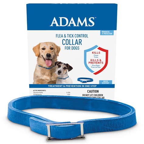 Adams Flea And Tick Control Collar For Dogs And Puppies 1 Pack