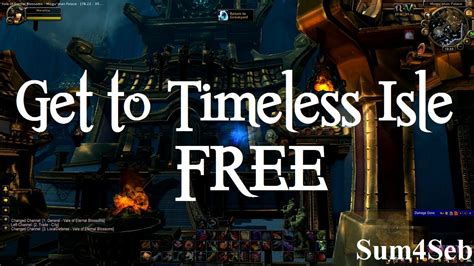 How To Get To Timeless Isle For Free A Flash Of Bronze Quest Without Flying Sum4seb Wow