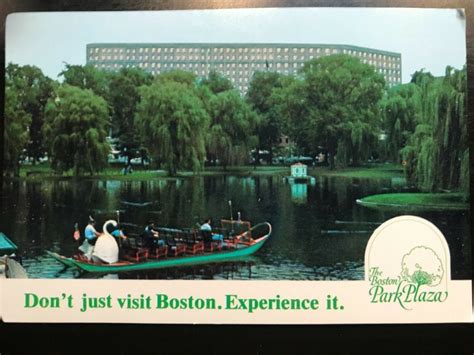 Vintage Postcard 1939 Now Boston Park Plaza Hotel Boston Massachusetts