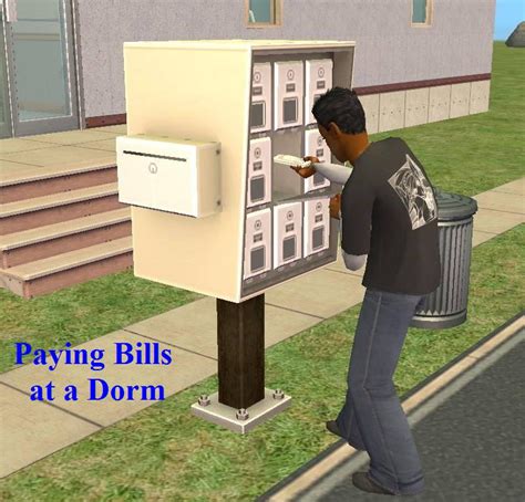 Mod The Sims Al Multi Mailbox For Non Apartment Use With Universal